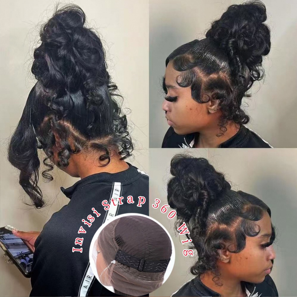 Lace Front Wigs - HD 360 Tam Dantel Peruk, Görünmez