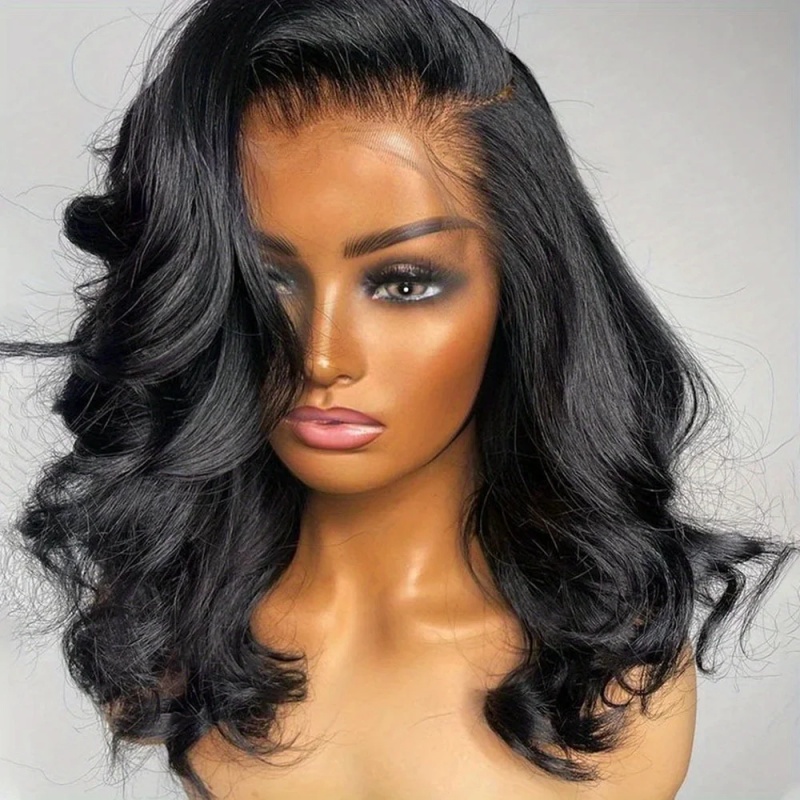 Glueless Wear And Go Human Hair Wig - %200 Doğal Dalgalı HD Dantel Ön