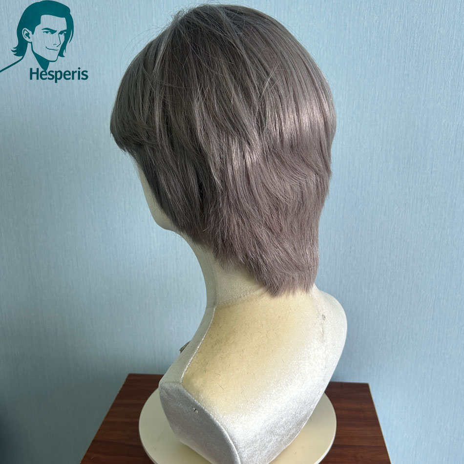 Hesperis Brezilya Remy Gri Ren - Pre Parted 13X4 Lace Front Bob Wig incelemesi ve fiyatı