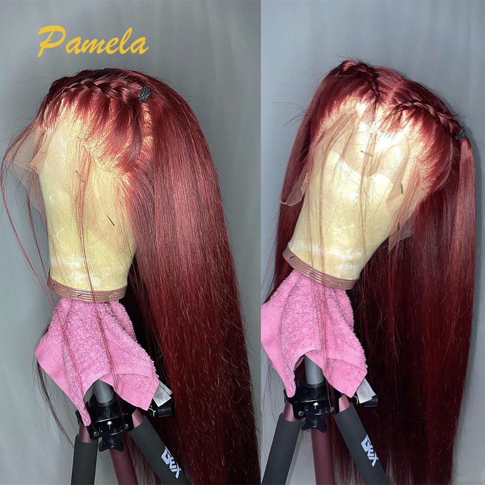Süper Çift Çekilmiş Bordo Renk - Human Hair Wigs incelemesi ve fiyatı
