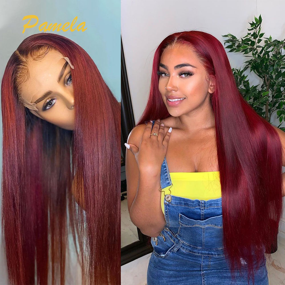 Süper Çift Çekilmiş Bordo Renk - Human Hair Wigs incelemesi ve fiyatı