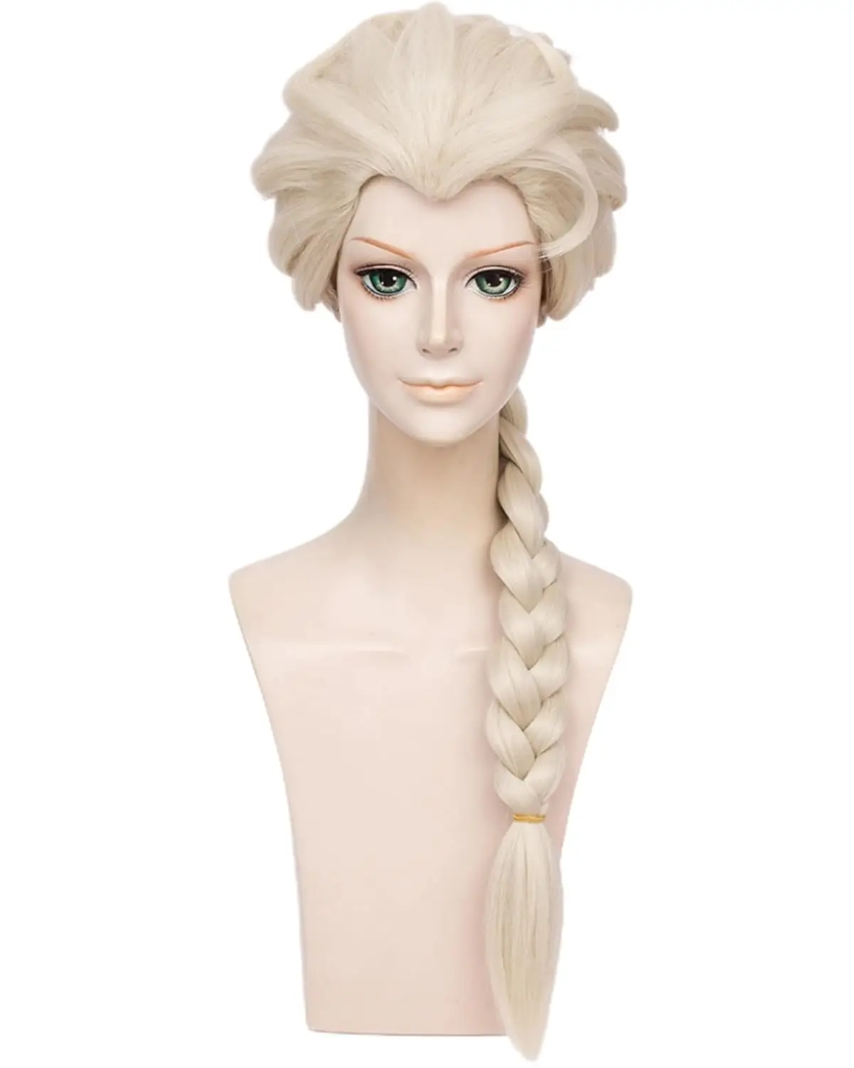 Uzun Sarışın Örgü Prenses Peru - Synthetic Wigs incelemesi ve fiyatı
