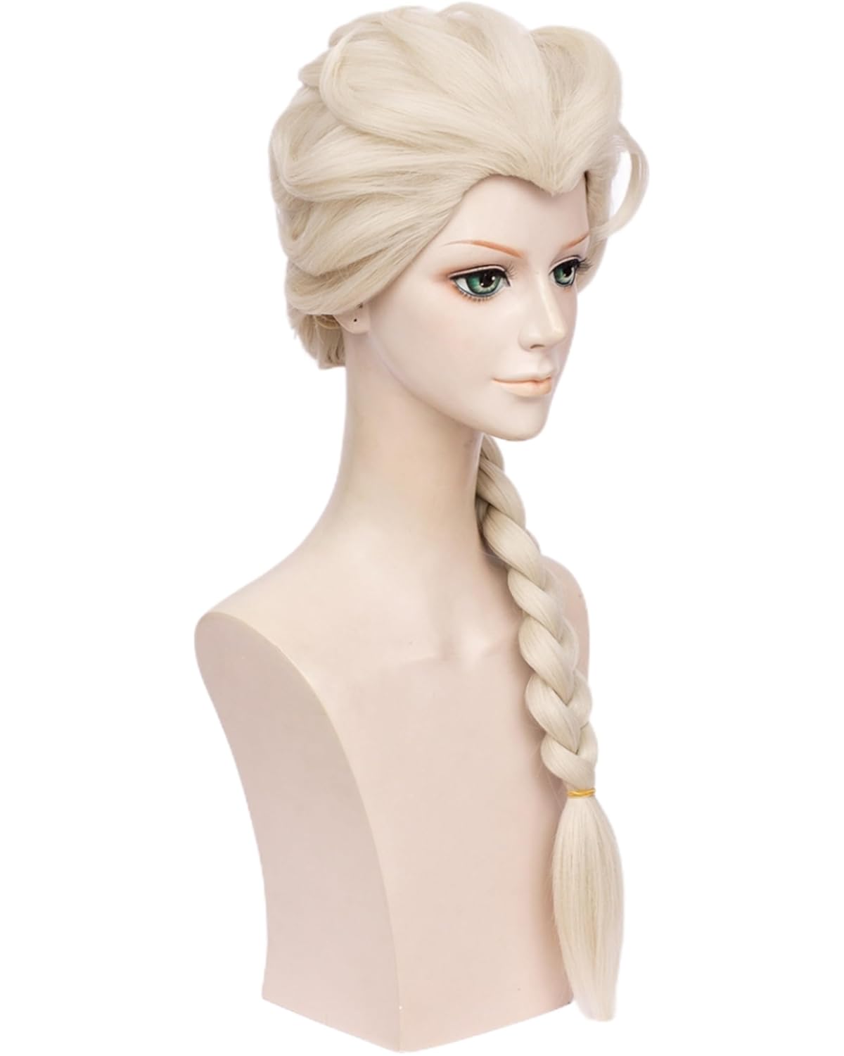 Uzun Sarışın Örgü Prenses Peru - Synthetic Wigs incelemesi ve fiyatı
