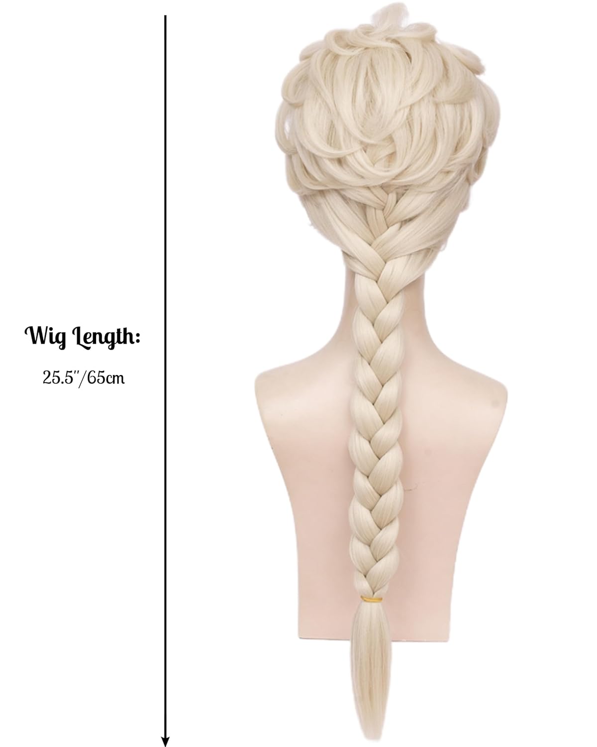 Uzun Sarışın Örgü Prenses Peru - Synthetic Wigs incelemesi ve fiyatı