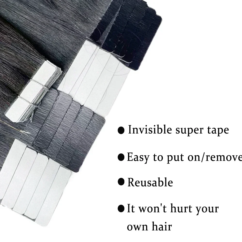 %100 Gerçek Remy Brezilya İnsa - Invisible Tape In Extensions Real Hair incelemesi ve fiyatı