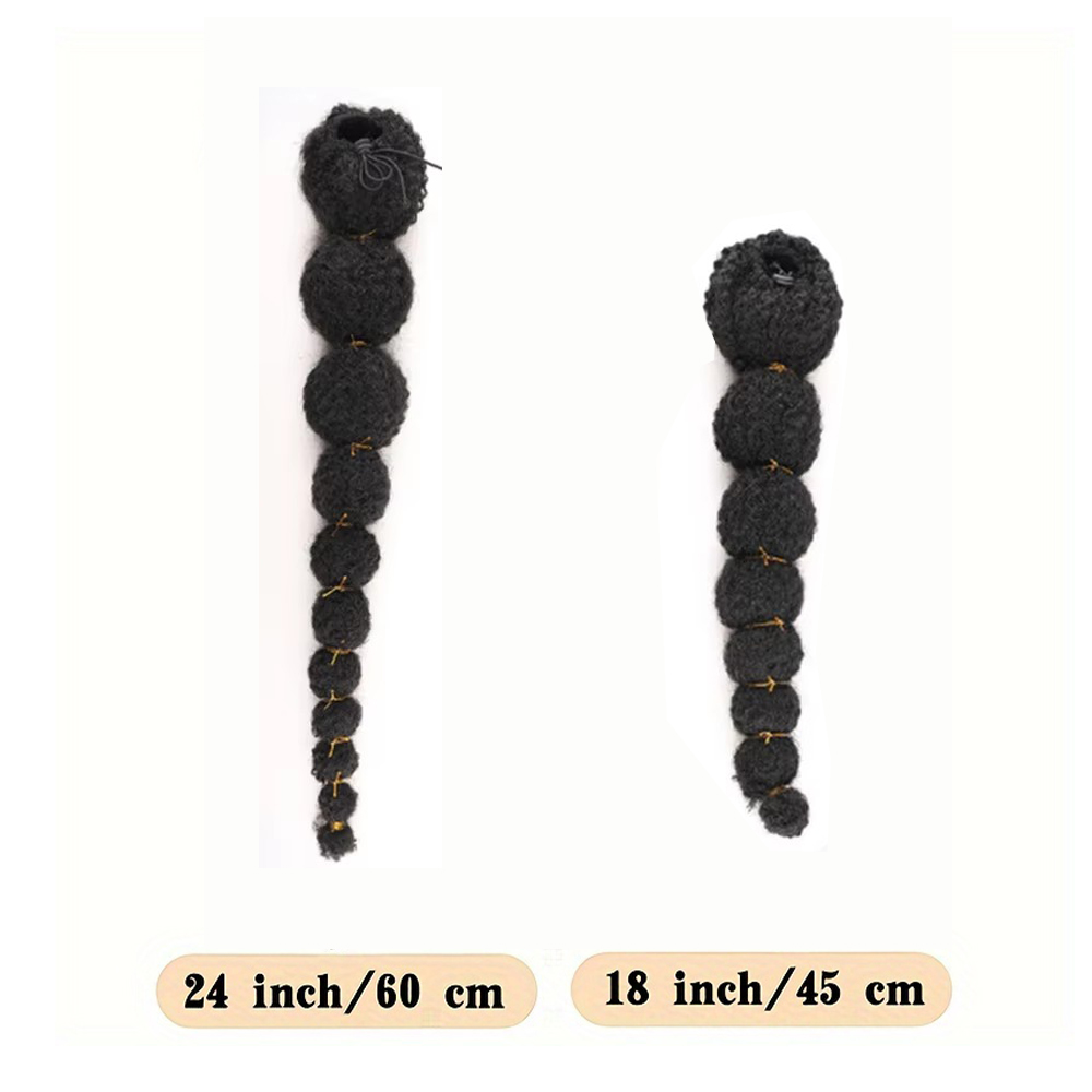 Siyah Tenli Kadınlar İçin Kıvı - Drawstring Afro Curly Puff Ponytail incelemesi ve fiyatı