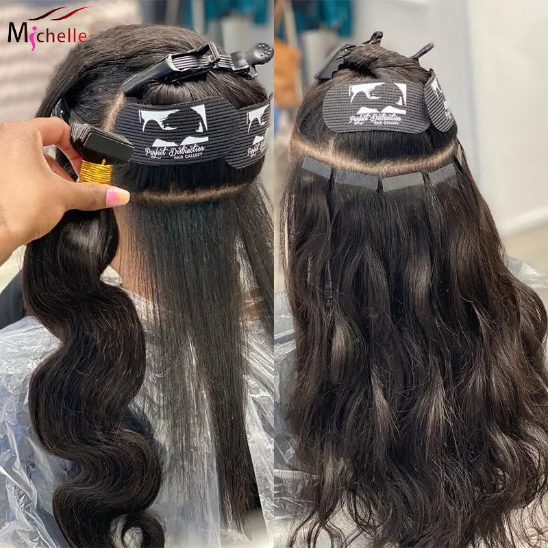 Bantlı Gerçek Saç Ekleri Vücut - Invisible Tape In Extensions Real Hair incelemesi ve fiyatı