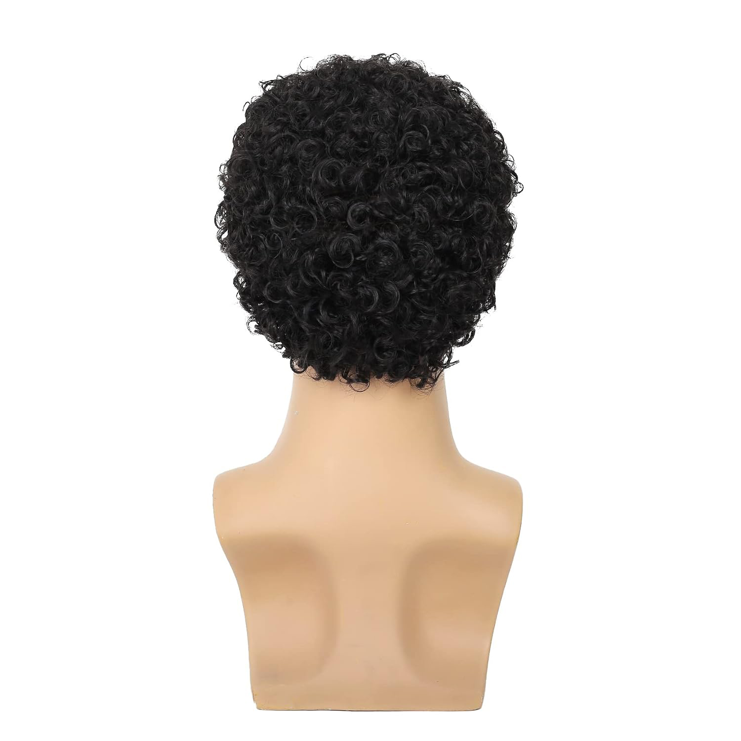 Erkekler için Kısa Afro Kıvırc - Synthetic Wigs incelemesi ve fiyatı