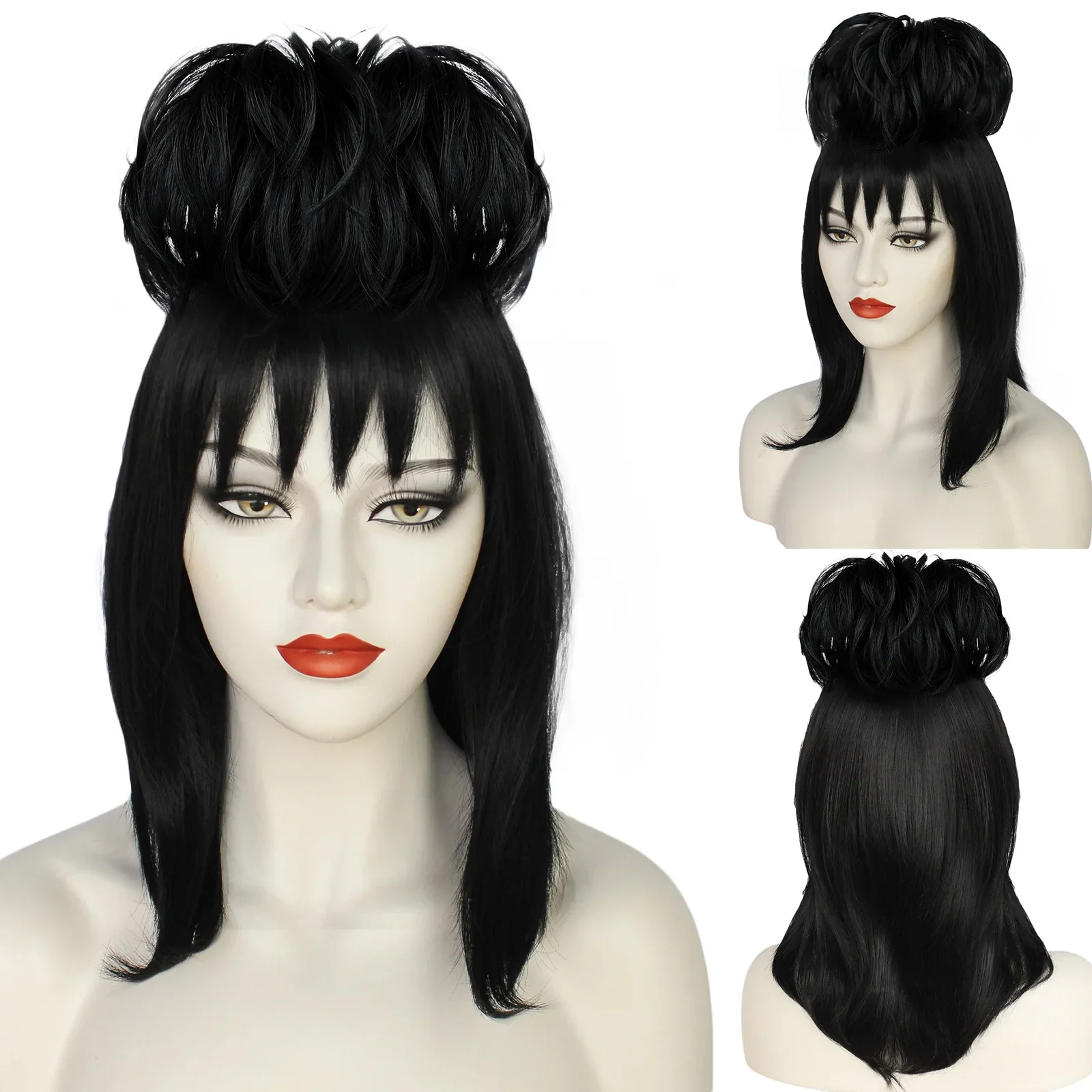 Lydia Deetz Cosplay Peruk Geli - Synthetic Braided Wigs For Black Women incelemesi ve fiyatı