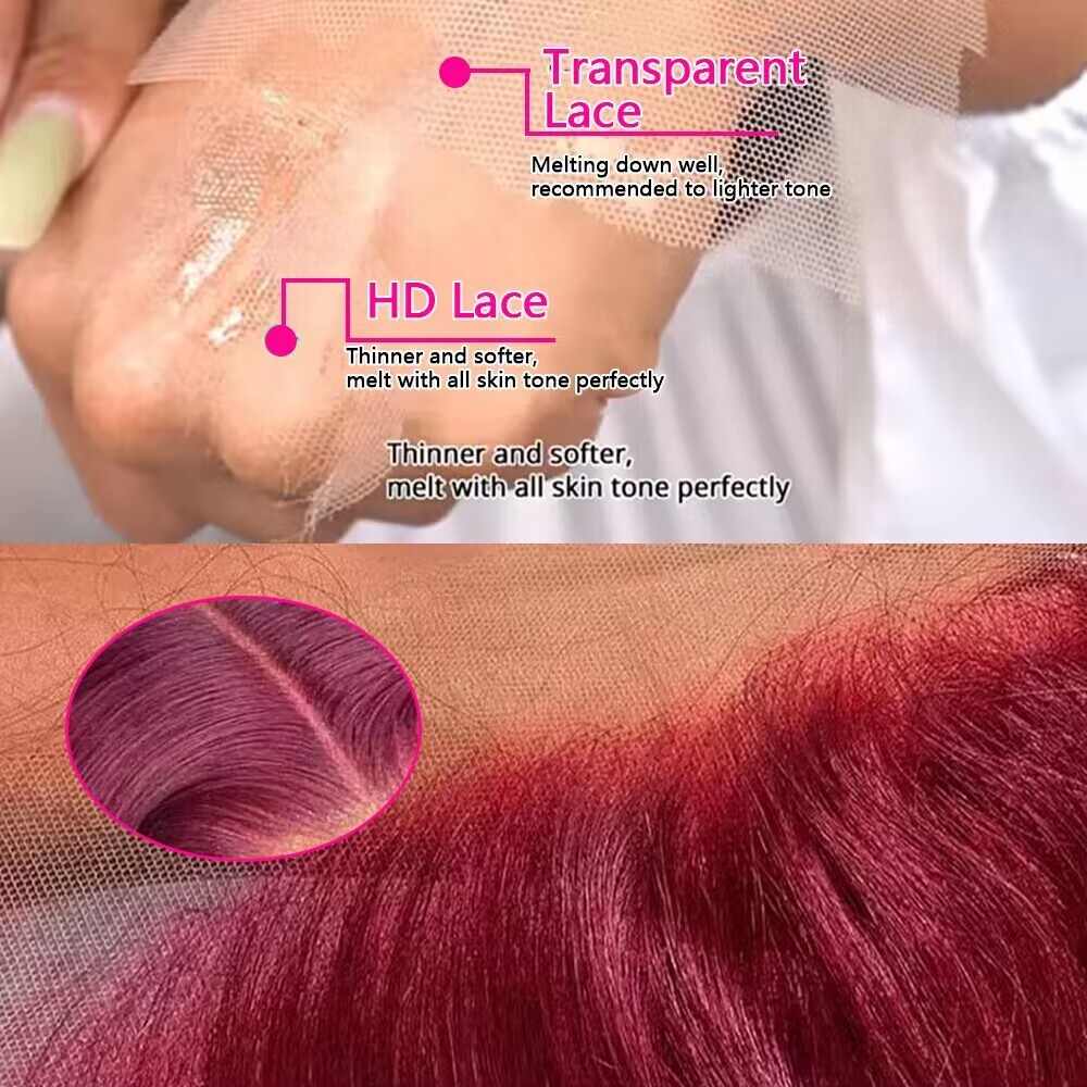 200 Yoğunluklu Bordo Derin Dal - Human Hair Wigs incelemesi ve fiyatı