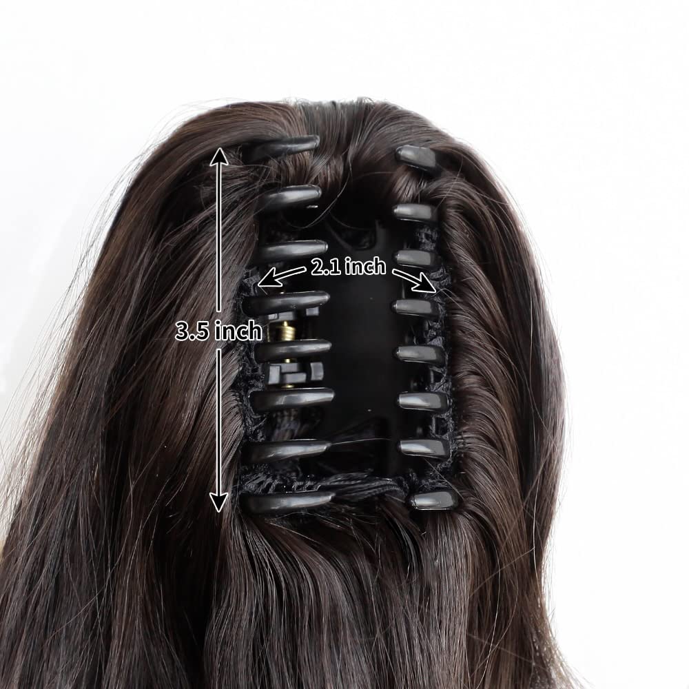 24 inç sentetik peruk Hairpiec - Synthetic Wigs incelemesi ve fiyatı