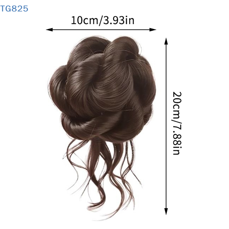 【AN】【AN】Yeni Sentetik Saç Topu - Claw Clip Messy Bun Hair Piece incelemesi ve fiyatı