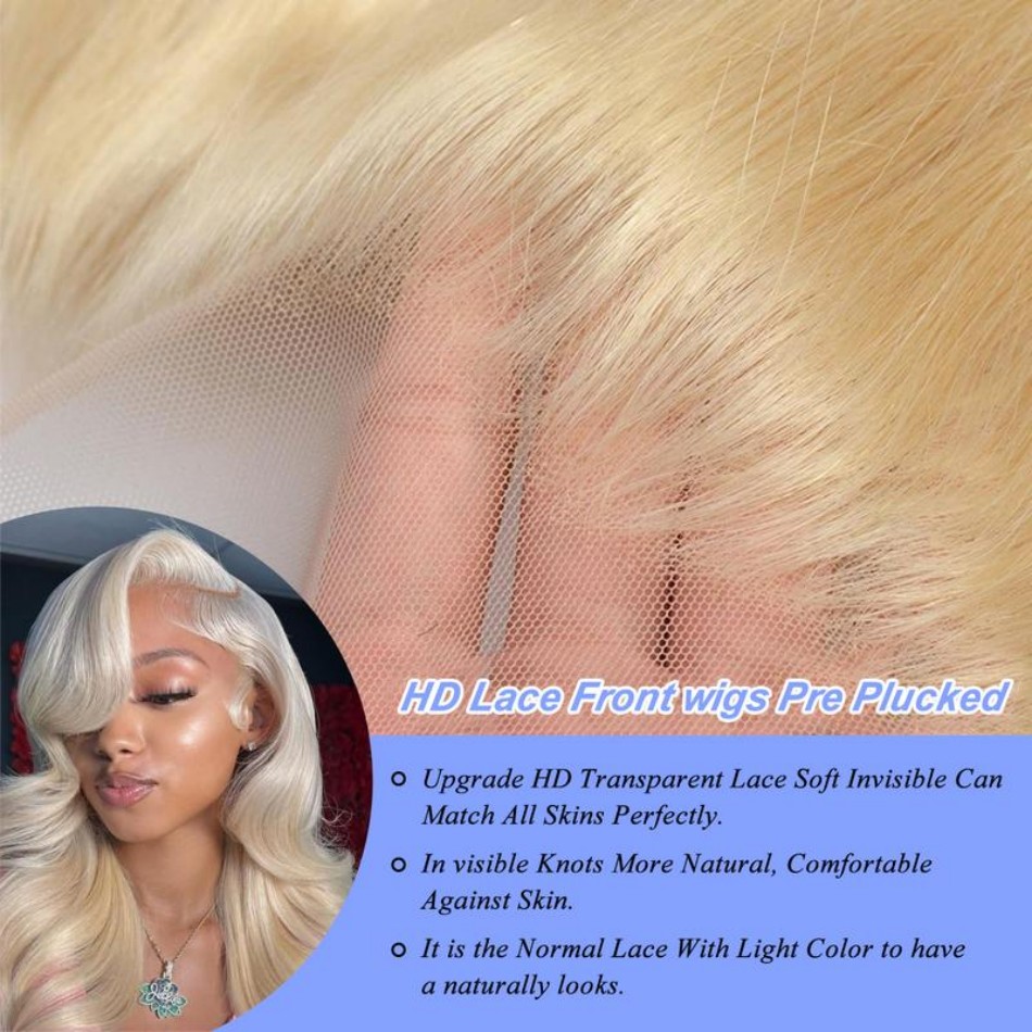 613 HD Dantel Ön Peruk 13x6 Su - 613 Blonde Body Wave Lace Front Wig incelemesi ve fiyatı