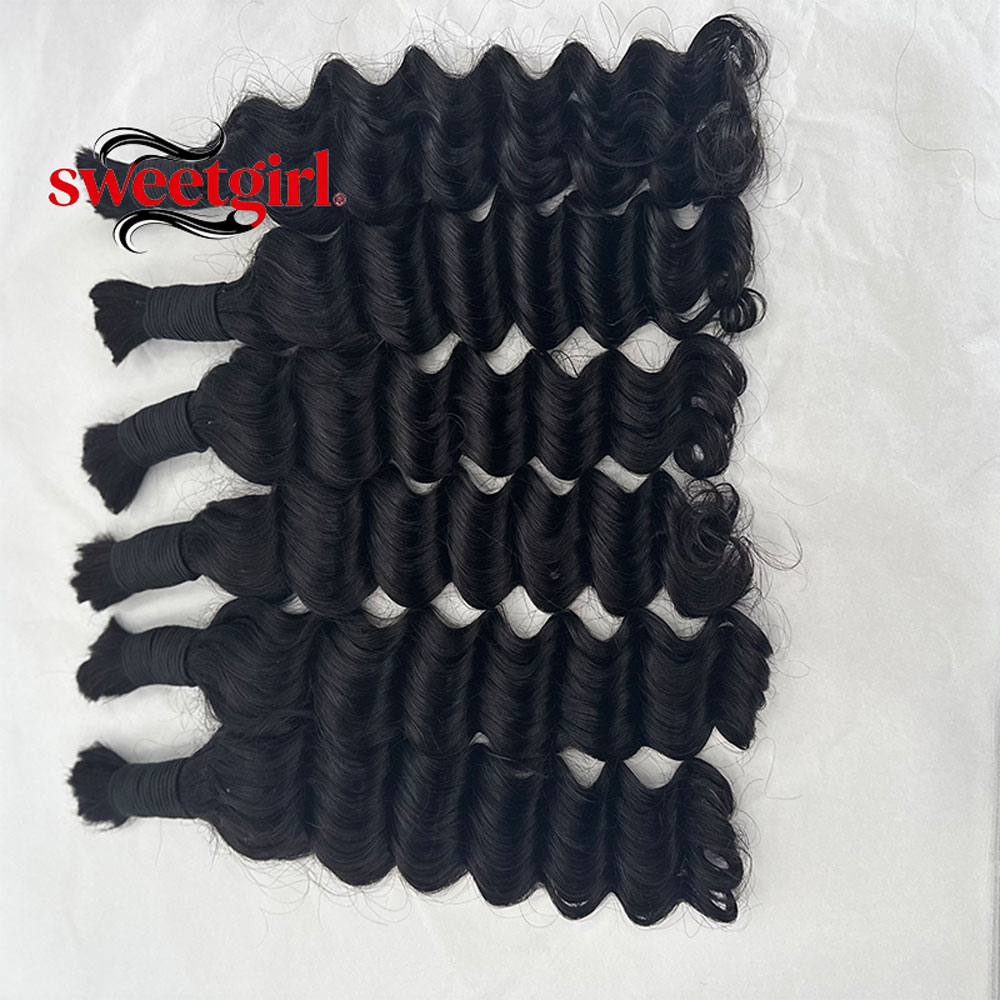 Su Dalgası İnsan Saç Demetleri - Water Wave Bulk Human Hair For Braiding incelemesi ve fiyatı